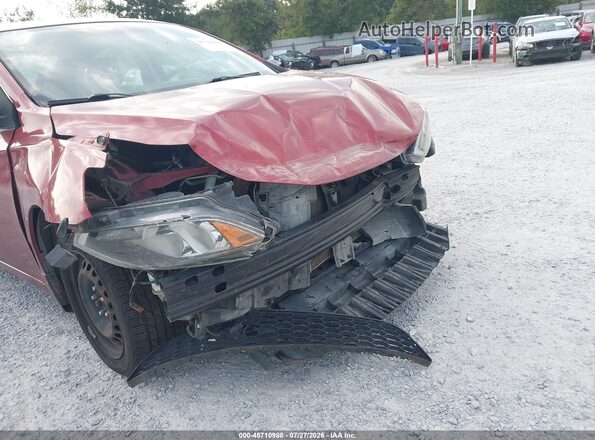 3N1AB7AP6GY308828 2016 NISSAN SENTRA Red Front view