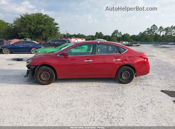 3N1AB7AP6GY308828 2016 NISSAN SENTRA Red 360 interior view