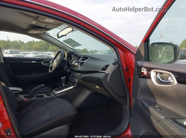 3N1AB7AP6GY308828 2016 NISSAN SENTRA Red Front interior view