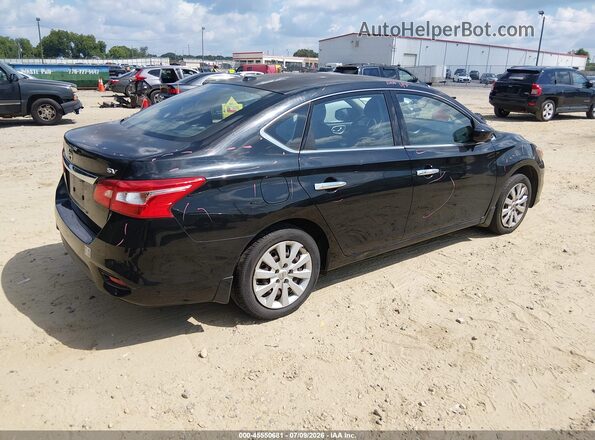 3N1AB7AP6GY310708 2016 NISSAN SENTRA Black უკანა მარჯვენა