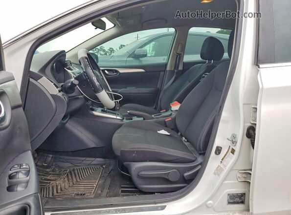 3N1AB7AP6GY320221 2016 NISSAN SENTRA White Вид салону спереду