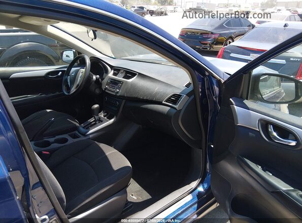 3N1AB7AP6GY328366 2016 NISSAN SENTRA Синий Вид салона спереди