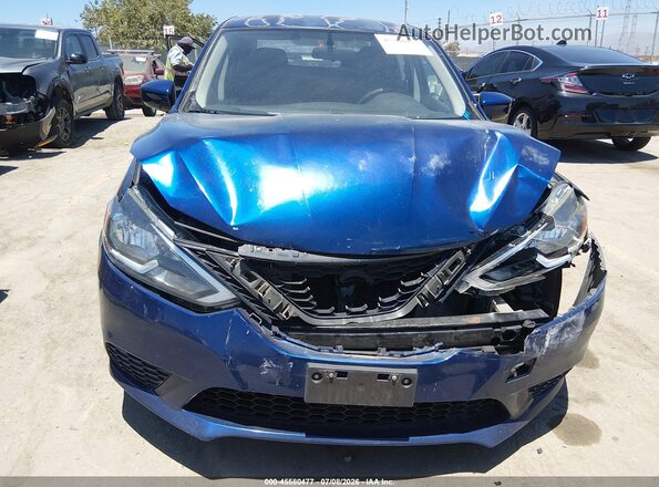3N1AB7AP6GY328366 2016 NISSAN SENTRA Синий Вид задней части салона