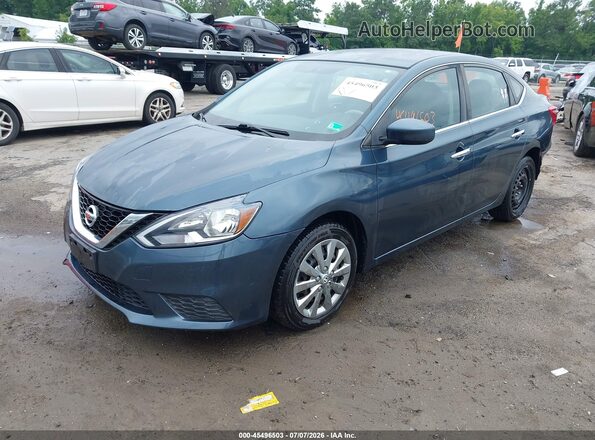 3N1AB7AP6GY331090 2016 NISSAN SENTRA Blue Przód lewy