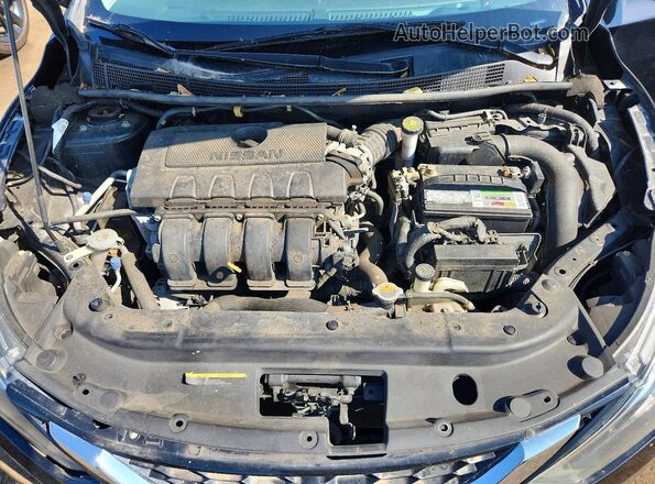 3N1AB7AP6HL635745 2017 NISSAN SENTRA Black Սալոնի հետևի տեսք