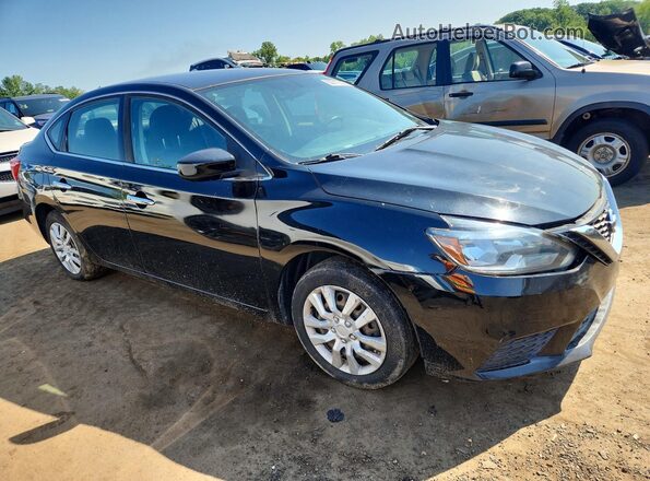3N1AB7AP6HL635745 2017 NISSAN SENTRA Black Առջևի աջ