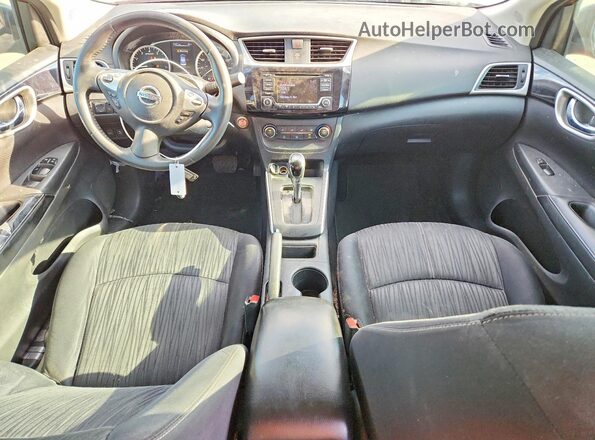 3N1AB7AP6HL637852 2017 NISSAN SENTRA Burgundy წინა პანელის ხედი