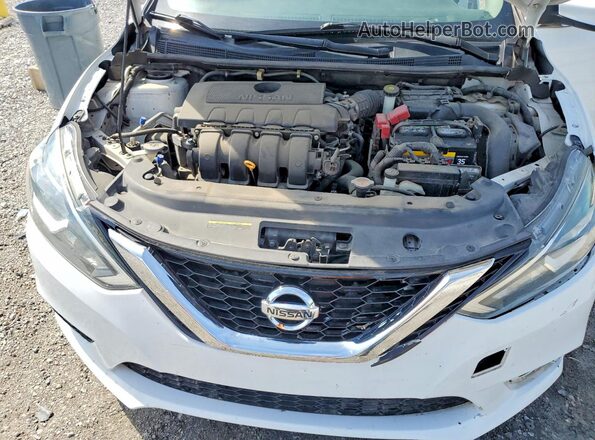 3N1AB7AP6HL649712 2017 NISSAN SENTRA White Вид задньої частини салону
