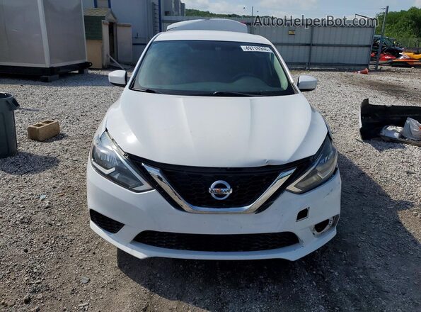 3N1AB7AP6HL649712 2017 NISSAN SENTRA White Вид спереду