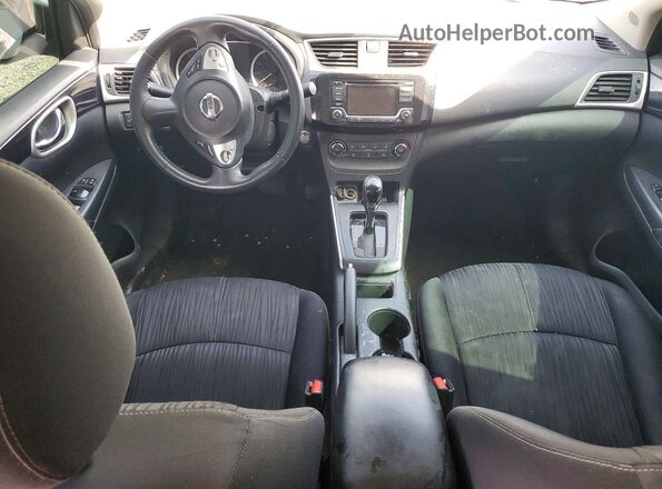 3N1AB7AP6HL649712 2017 NISSAN SENTRA White Вид панелі приладів