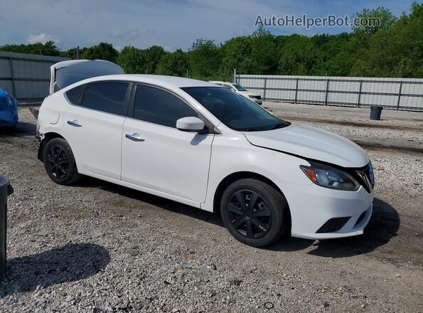 3N1AB7AP6HL649712 2017 NISSAN SENTRA White Передня права чверть
