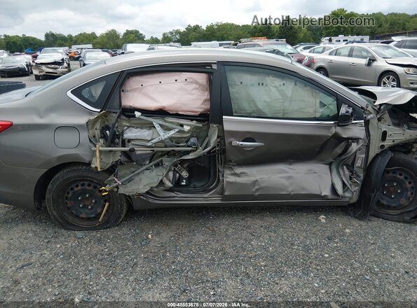 3N1AB7AP6HL653582 2017 NISSAN SENTRA Серый Панорамный вид салона 360°