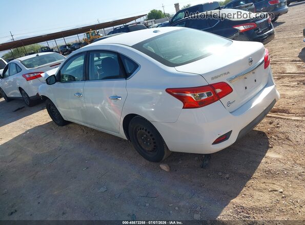 3N1AB7AP6HL670382 2017 NISSAN SENTRA White უკანა მარცხენა