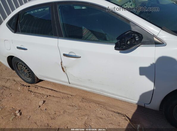 3N1AB7AP6HL670382 2017 NISSAN SENTRA White უკანა სალონის ხედი
