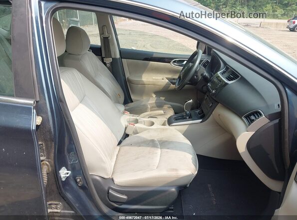 3N1AB7AP6HY213591 2017 NISSAN SENTRA Blue Front interior view