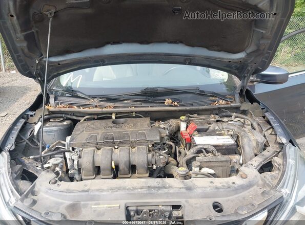 3N1AB7AP6HY213591 2017 NISSAN SENTRA Blue Rear view