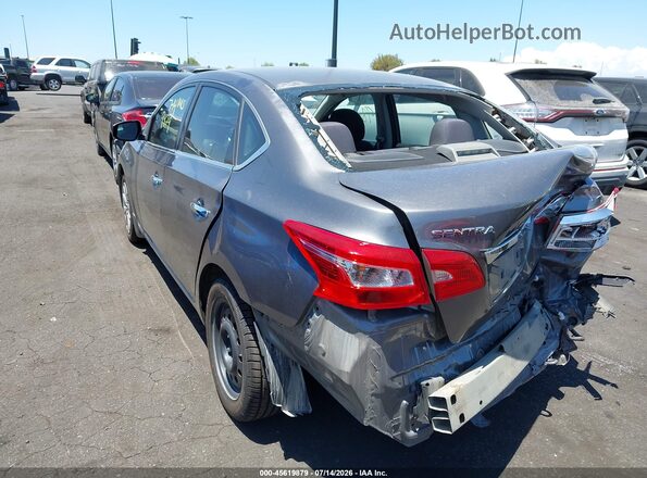 3N1AB7AP6HY228009 2017 NISSAN SENTRA Gray Tył lewy