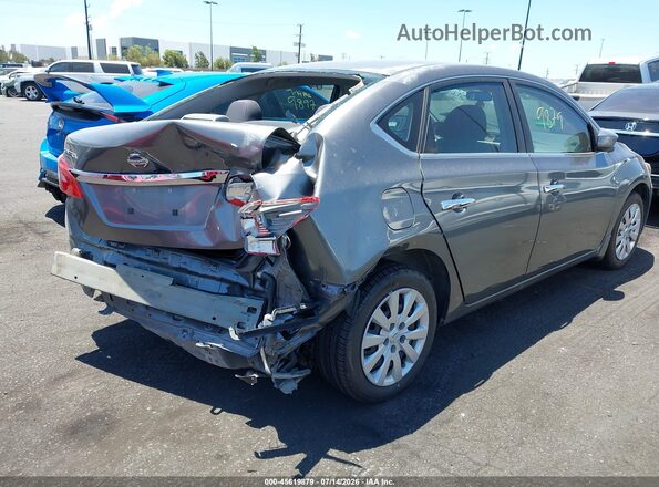3N1AB7AP6HY228009 2017 NISSAN SENTRA Gray Tył prawy