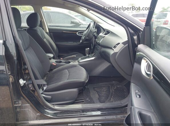 3N1AB7AP6HY239897 2017 NISSAN SENTRA Black Սալոնի դիմացի տեսք