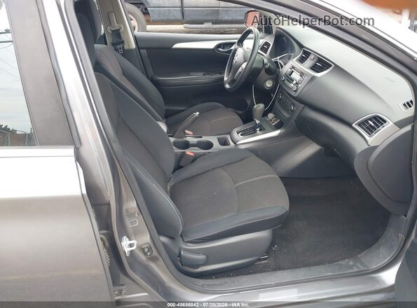 3N1AB7AP6HY251709 2017 NISSAN SENTRA Gray Widok wnętrza z przodu