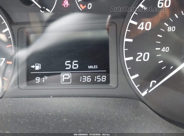 3N1AB7AP6HY251709 2017 NISSAN SENTRA Gray Widok zestawu wskaźników