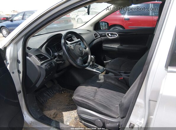 3N1AB7AP6HY265738 2017 NISSAN SENTRA Silver Vista interior delantera