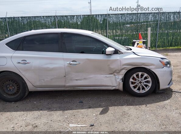 3N1AB7AP6HY265738 2017 NISSAN SENTRA Silver Vista frontal