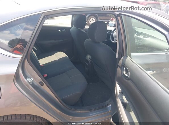 3N1AB7AP6HY279140 2017 NISSAN SENTRA Gray Widok naklejki z numerem VIN