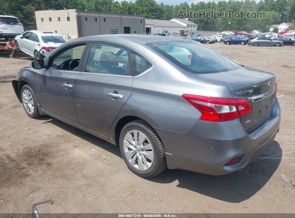 3N1AB7AP6HY279140 2017 NISSAN SENTRA Gray Tył lewy