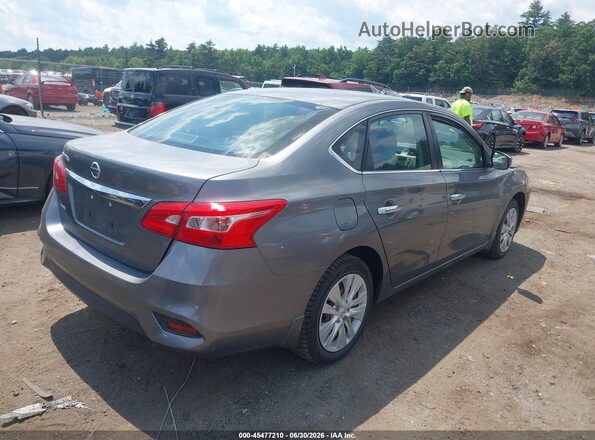 3N1AB7AP6HY279140 2017 NISSAN SENTRA Gray Tył prawy