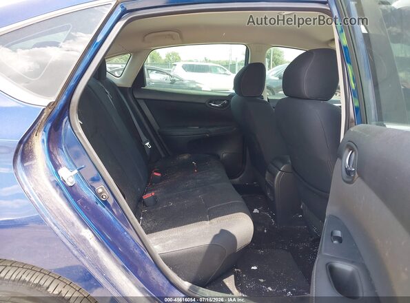 3N1AB7AP6HY287951 2017 NISSAN SENTRA Blue Vista de la etiqueta del VIN