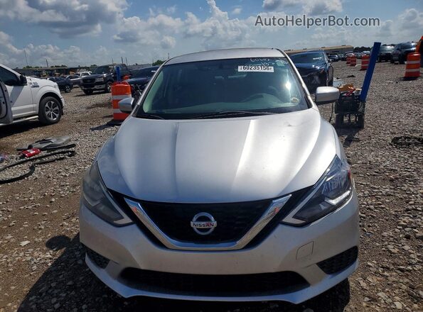 3N1AB7AP6HY292017 2017 NISSAN SENTRA Silver Вид спереду