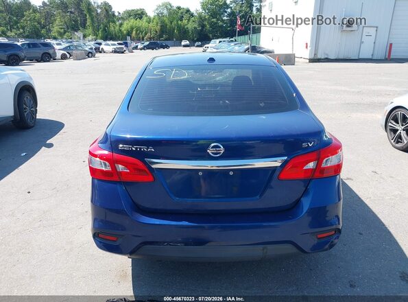 3N1AB7AP6HY293314 2017 NISSAN SENTRA Синий 