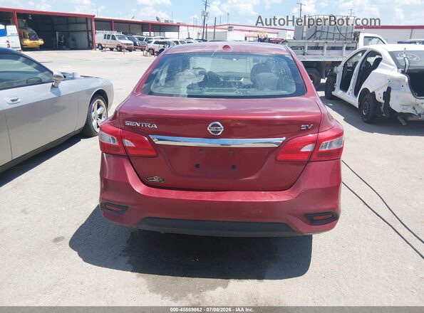 3N1AB7AP6HY310581 2017 NISSAN SENTRA Red 
