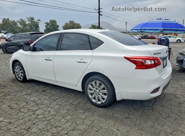 3N1AB7AP6HY318311 2017 NISSAN SENTRA White Задня ліва чверть