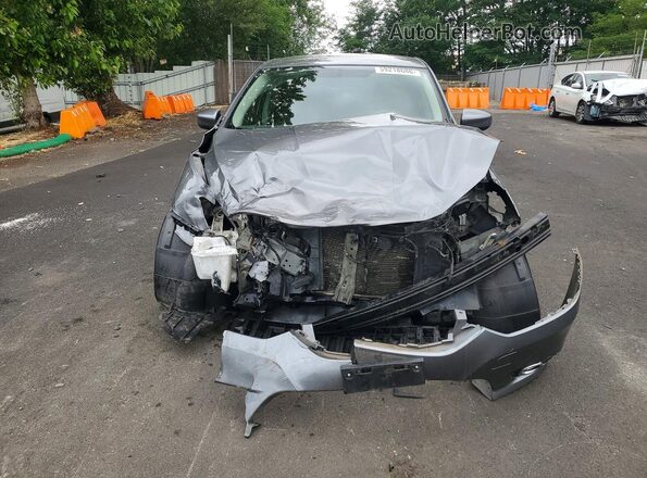 3N1AB7AP6HY365662 2017 NISSAN SENTRA Gray Դիմացի տեսք
