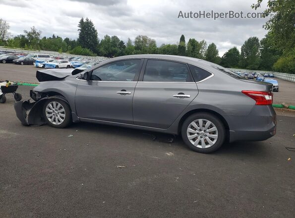 3N1AB7AP6HY365662 2017 NISSAN SENTRA Gray Հետևի ձախ