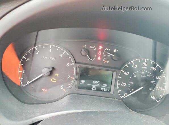 3N1AB7AP6HY365662 2017 NISSAN SENTRA Gray Սարքավորումների վահանակի տեսք