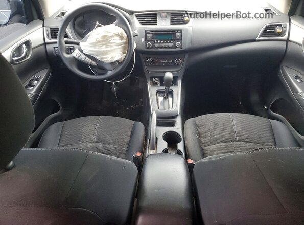 3N1AB7AP6HY365662 2017 NISSAN SENTRA Gray Առջևի վահանակի տեսք