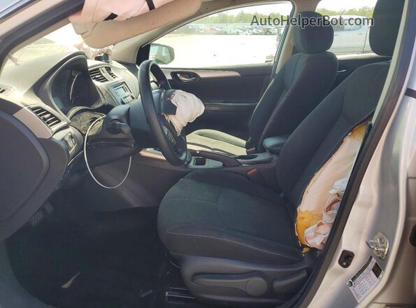 3N1AB7AP6HY394935 2017 NISSAN SENTRA Silver Սալոնի դիմացի տեսք