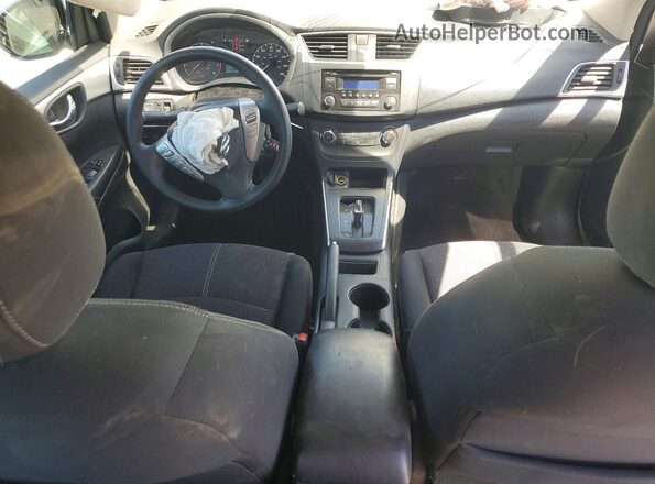 3N1AB7AP6HY394935 2017 NISSAN SENTRA Silver Առջևի վահանակի տեսք