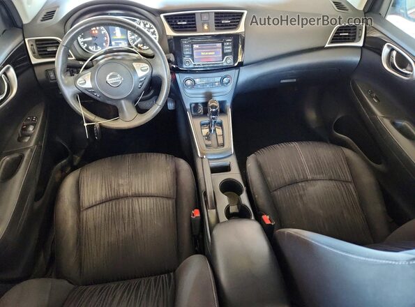 3N1AB7AP6HY409580 2017 NISSAN SENTRA Burgundy Vista del salpicadero