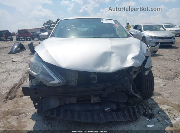 3N1AB7AP6JL623830 2018 NISSAN SENTRA Silver Вид спереду