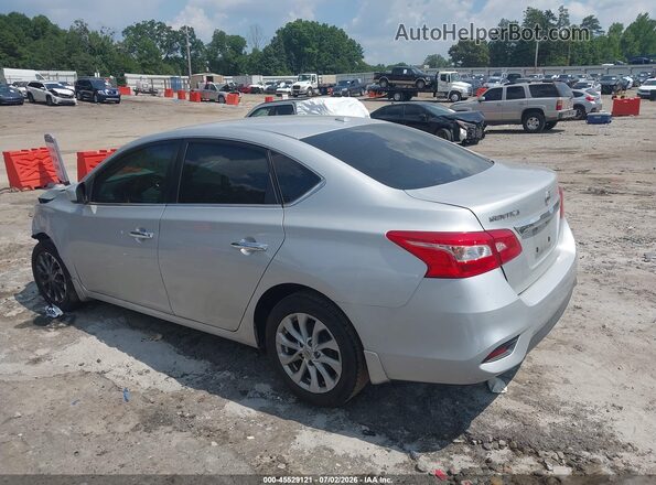 3N1AB7AP6JL623830 2018 NISSAN SENTRA Silver Задня ліва чверть