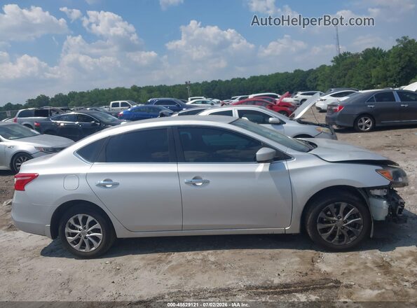 3N1AB7AP6JL623830 2018 NISSAN SENTRA Silver Панорамний вид салону 360°