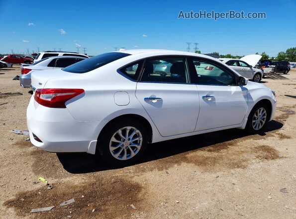 3N1AB7AP6JL629272 2018 NISSAN SENTRA White Trasero derecho