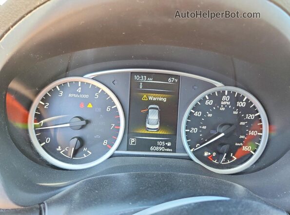 3N1AB7AP6JL629272 2018 NISSAN SENTRA White Vista del cuadro de instrumentos