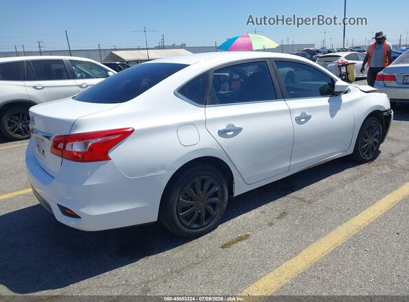 3N1AB7AP6JY204217 2018 NISSAN SENTRA White Tył prawy