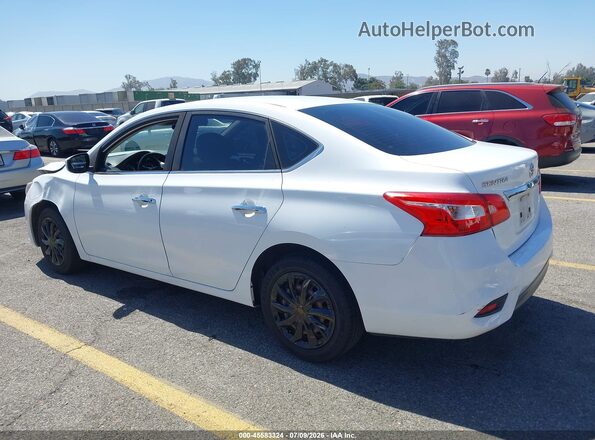 3N1AB7AP6JY204217 2018 NISSAN SENTRA White Tył lewy