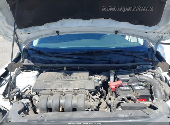 3N1AB7AP6JY204217 2018 NISSAN SENTRA White Widok z tyłu